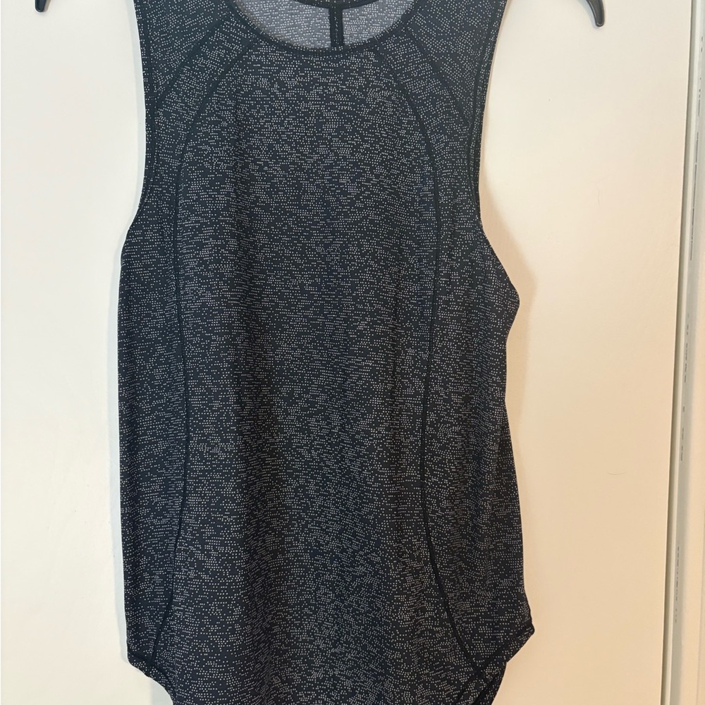 Women's Lulu Black and White Tank-Top